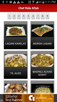 Chef Rida Pakistani Recipes android App screenshot 2